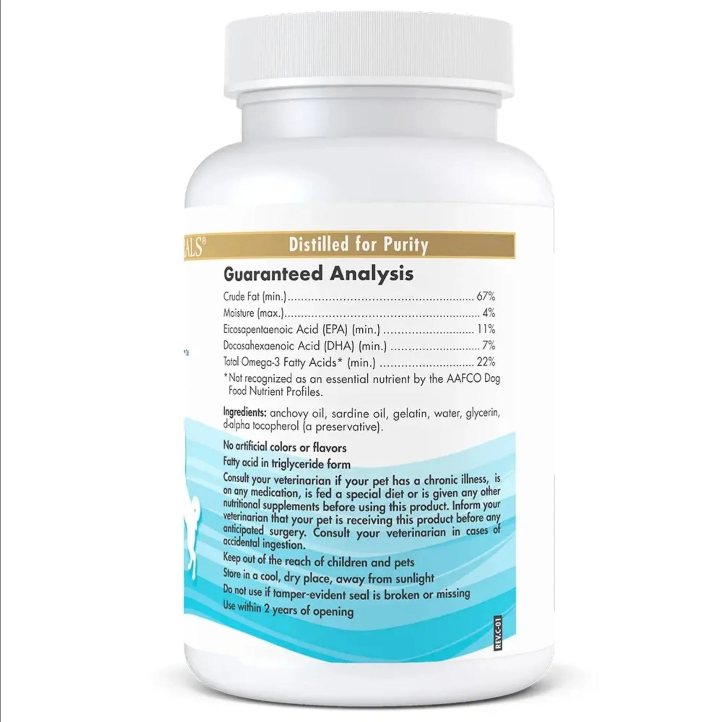 Nordic Naturais Omega 3 Pet Soft Gels 90 Soft Gels