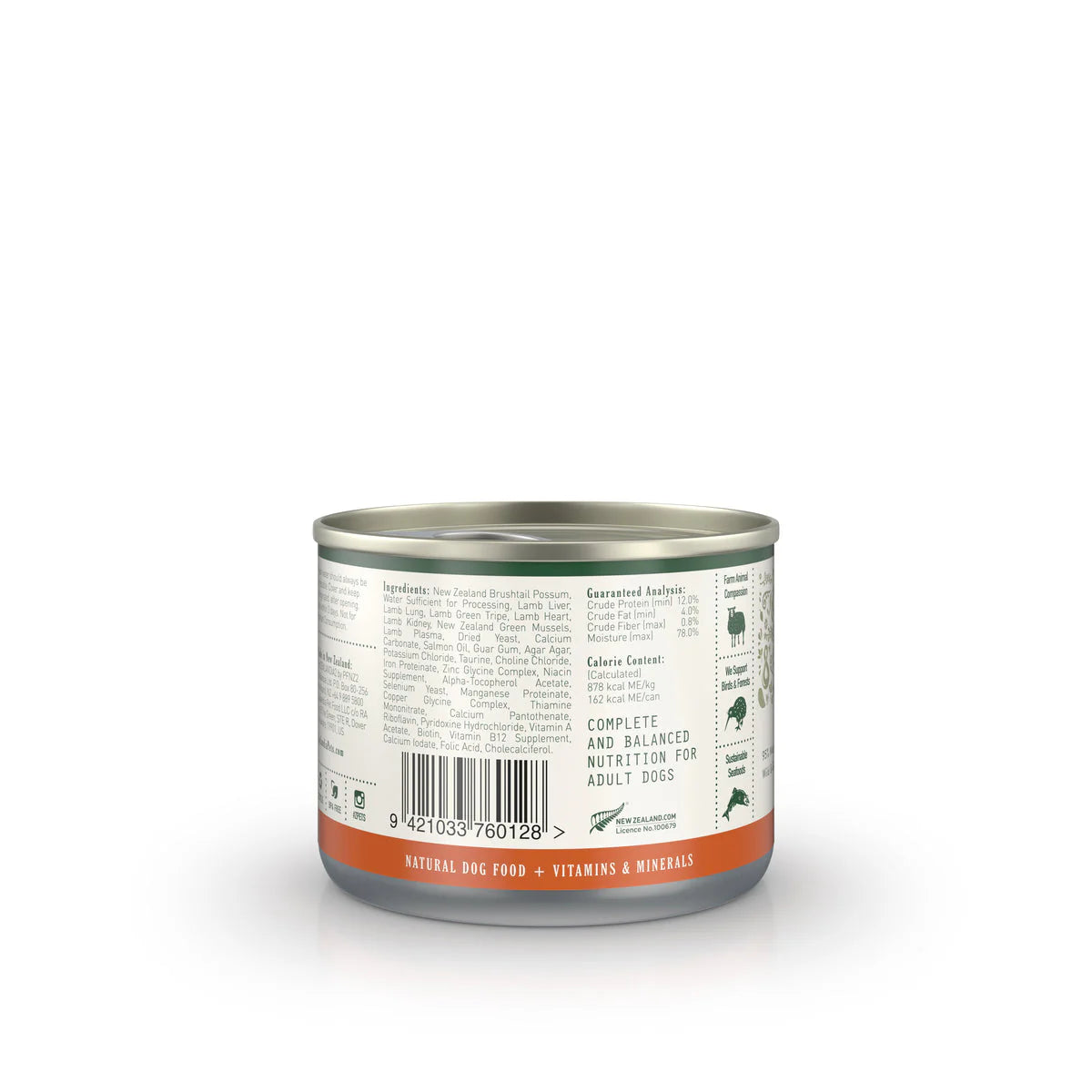 Zealandia Brushtail Pâté Wet Dog Food 3.2OZ