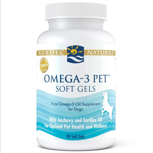 Nordic Naturais Omega 3 Pet Soft Gels 90 Soft Gels