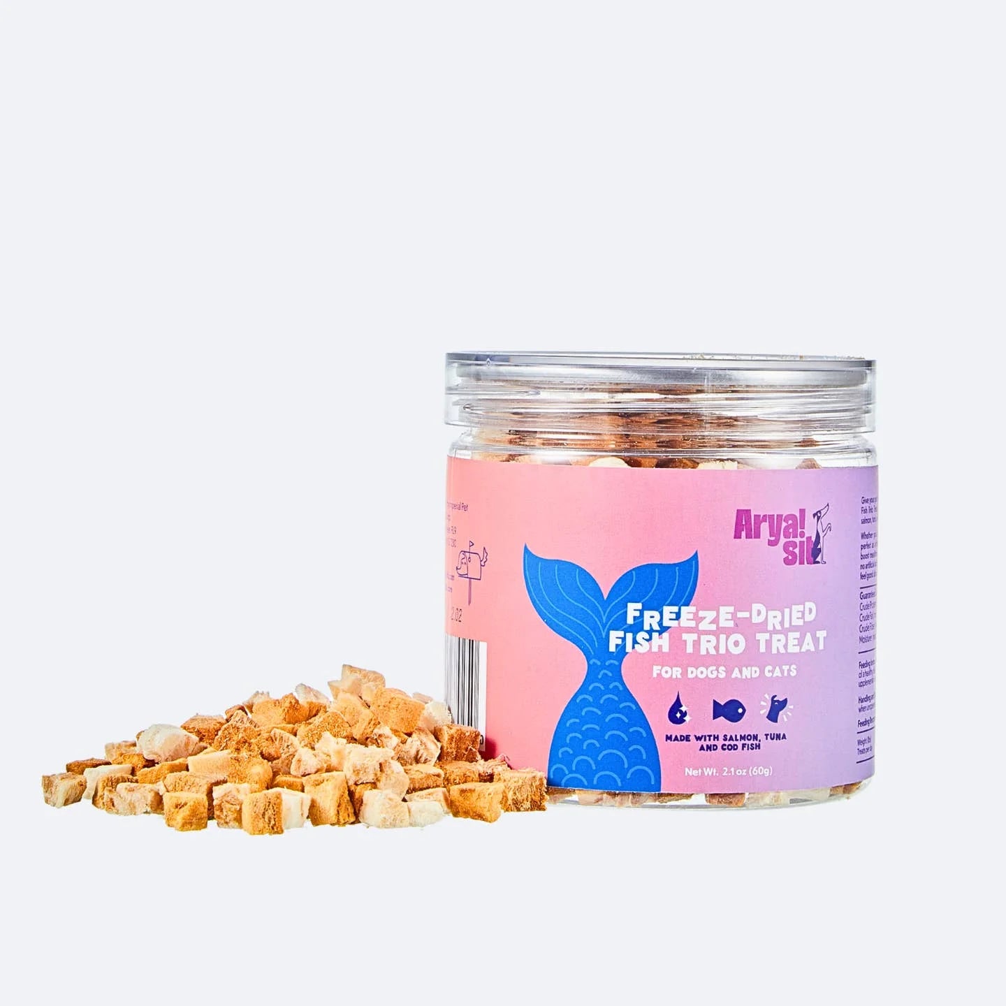 Freeze-Dried Fish Trio 2.1 OZ