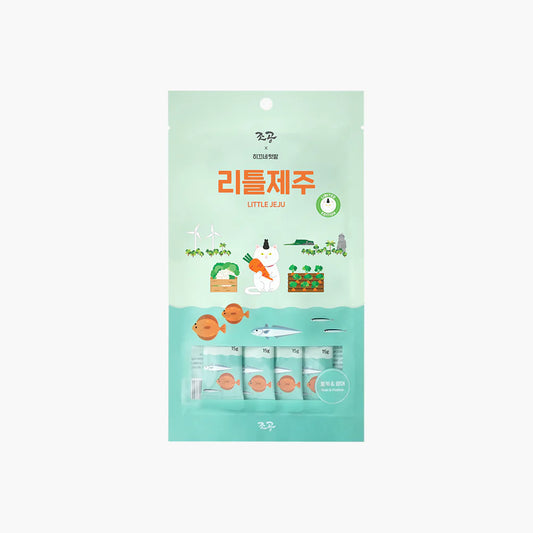Hello Jeju Hoki and Flatfish Mousse 4*15g for Cat and Dog